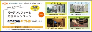 LIXIL発　ガーデンリフォーム応援キャンペーン　中間報告
