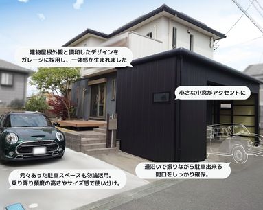 ガレージ増設工事！