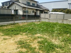 着工前。→