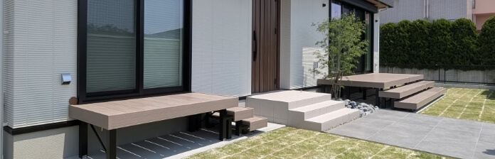 ガーデンルームテラス