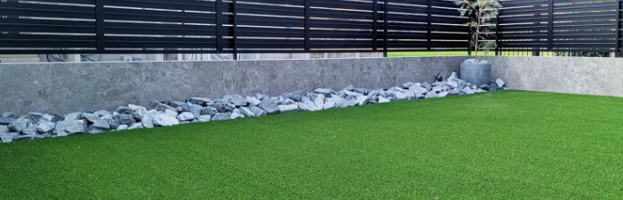 コンクリート擁壁・埋め立て