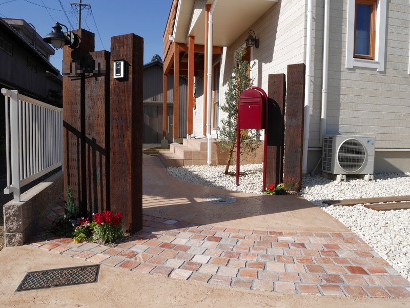 ナチュラルオープンエクステリア外構