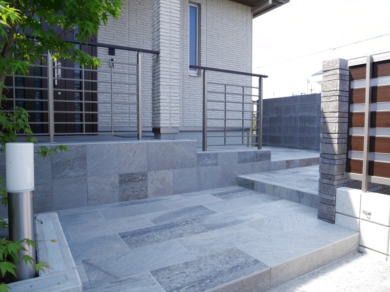 重厚感のあるクローズドエクステリア