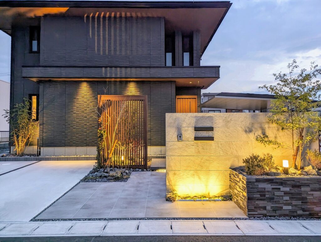 海部郡蟹江町 新築外構の施工事例を追加しました