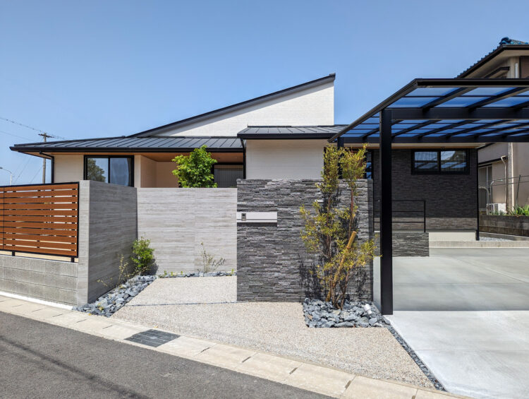 弥富市　新築外構の施工事例を追加しました