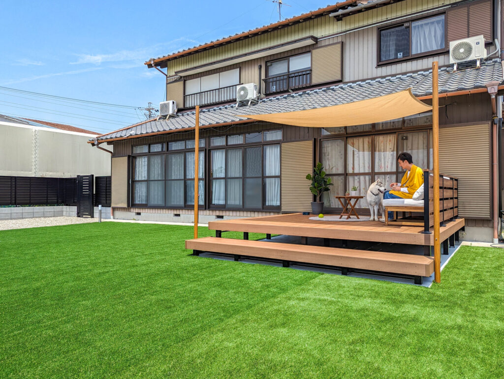 あま市　ガーデンリフォームの施工事例を追加しました