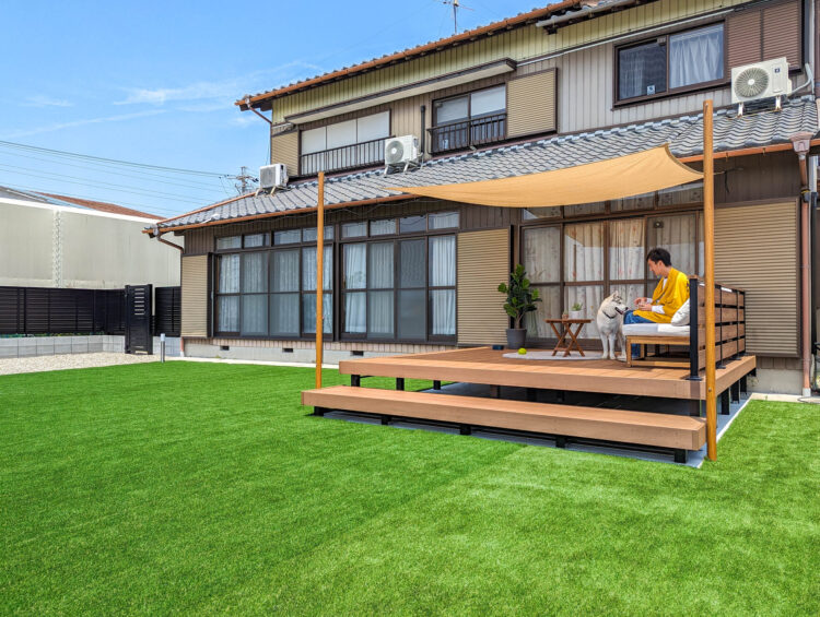 あま市　ガーデンリフォームの施工事例を追加しました