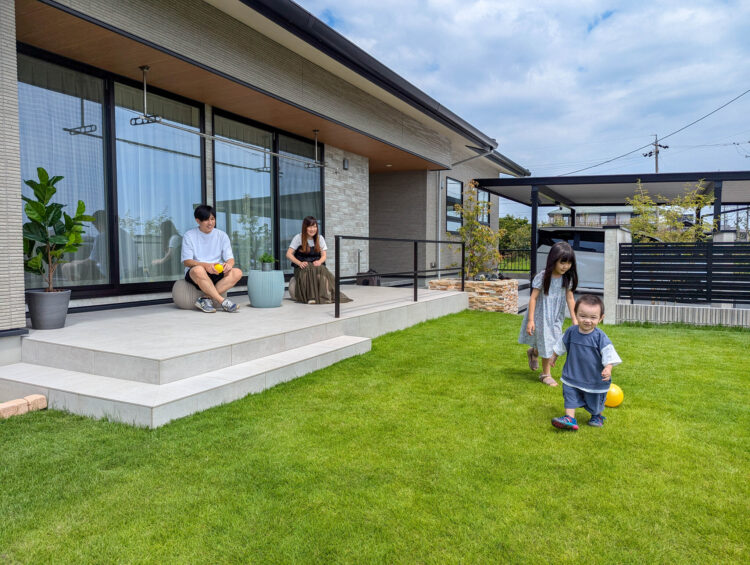 早めの外構計画で満足度の高い家づくりが出来ました