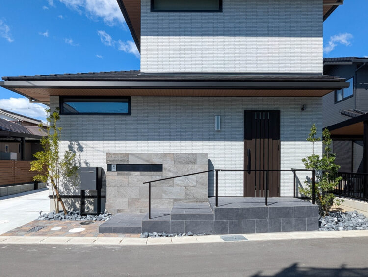 あま市　新築外構の施工事例を追加しました