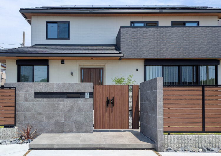 愛西市　新築外構の施工事例を追加しました