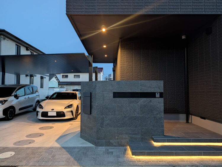 あま市　新築外構の施工事例を追加しました