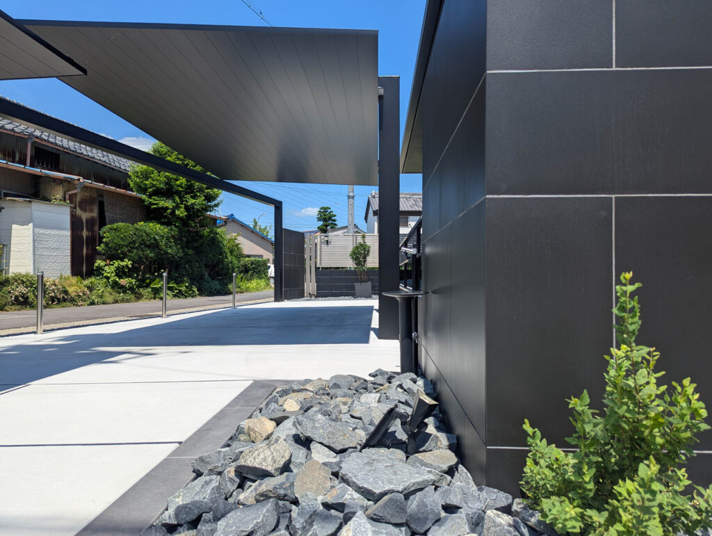 あま市　新築外構の施工事例を追加しました