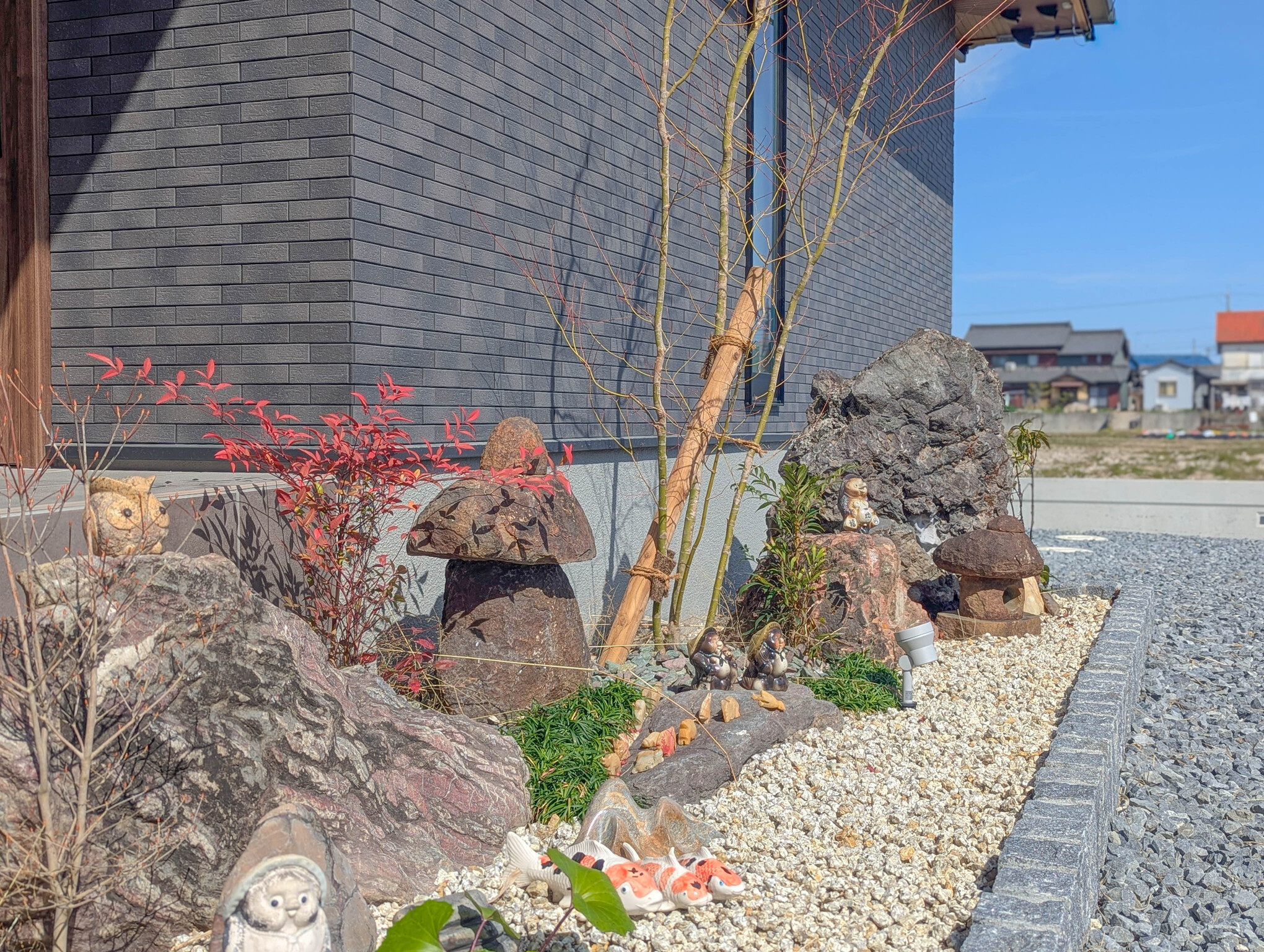 愛知県愛西市 植栽スペース 坪庭